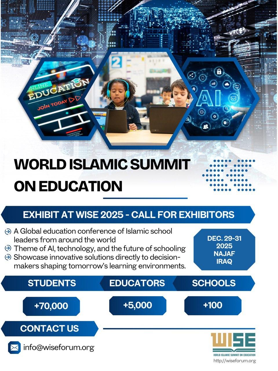 Call for Exhibitors Flyer